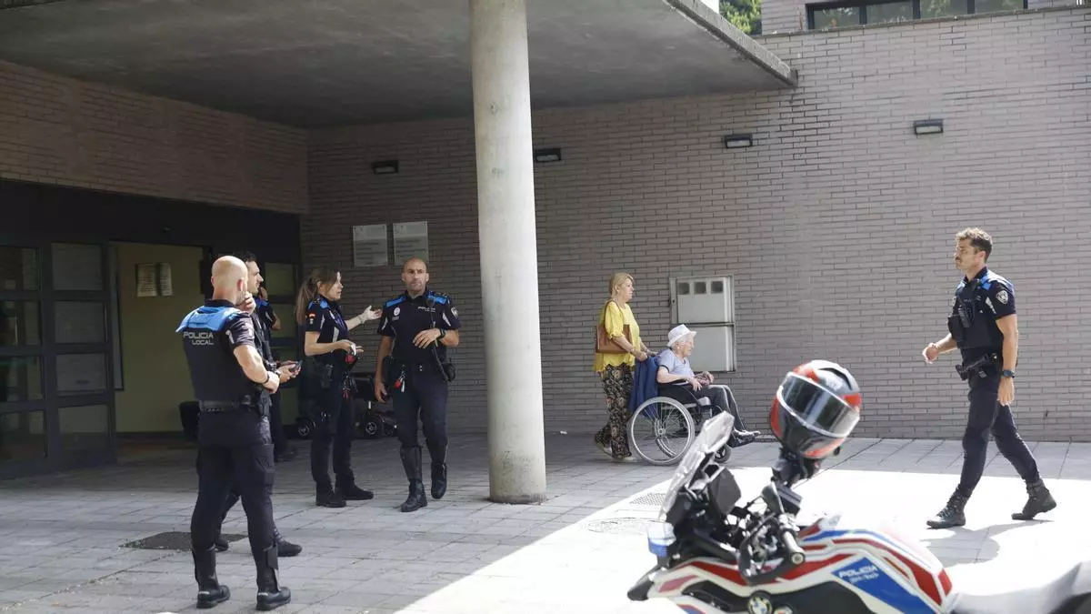 Alarma en una residencia de mayores de Gijón por una posible fuga de gas que obliga a desalojar