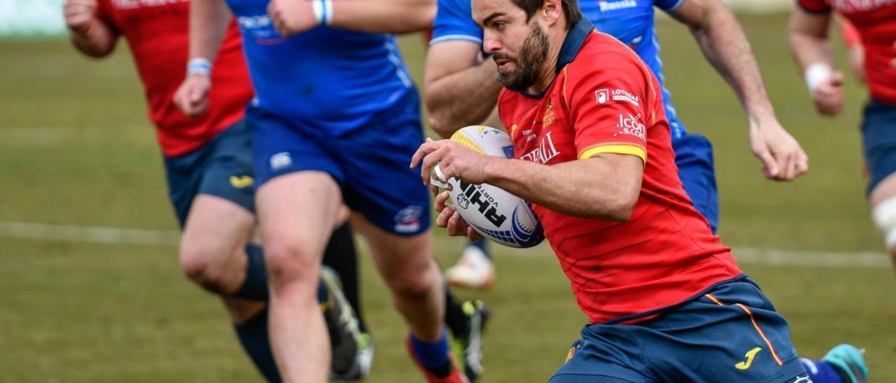 Un partido de la selección española