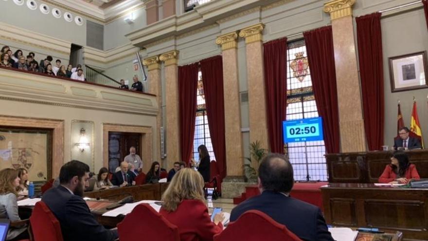 Pleno de febrero del Ayuntamiento de Murcia