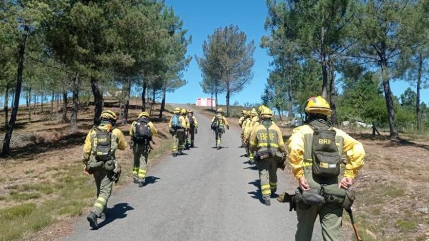 La Brif de Laza en una nueva salida rumbo a Vilariño. |   // BRIF LAZA