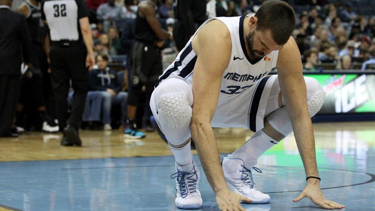 Marc Gasol pasa por una mala racha con sus Grizzlies