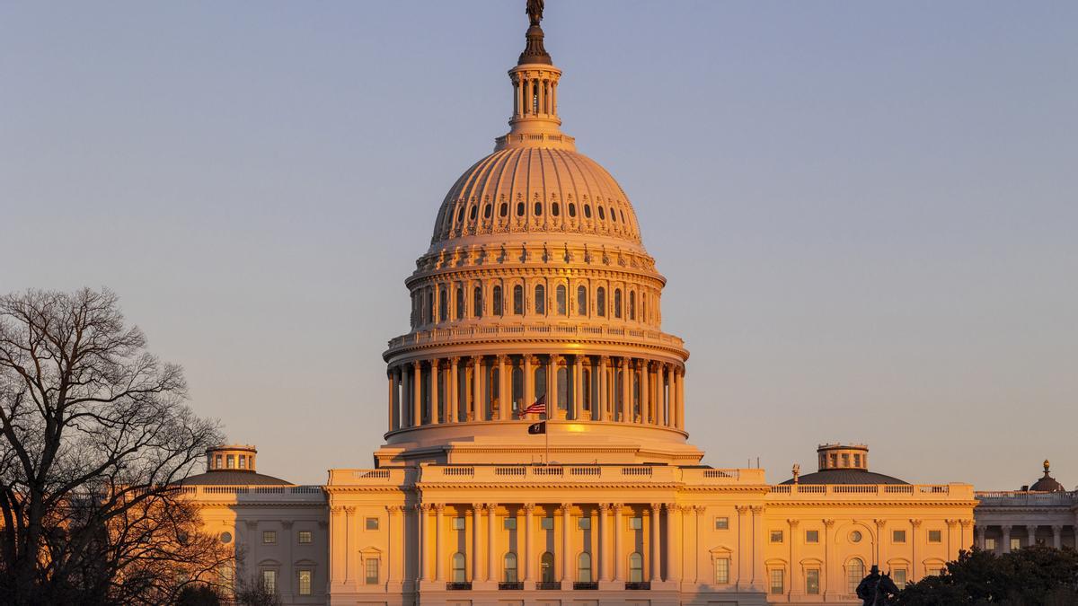 El Capitolio de Estados Unidos, en Washington.