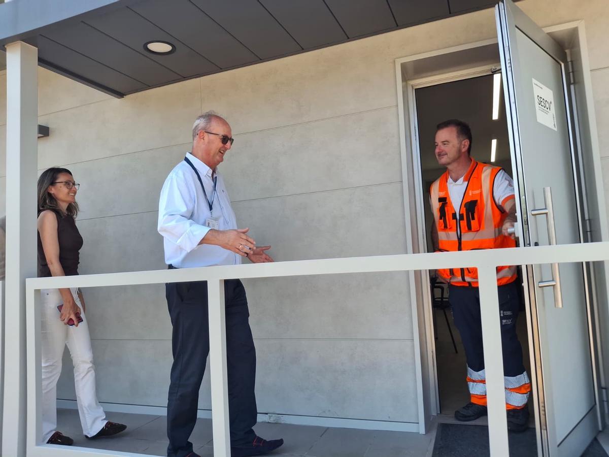 Así es la nueva base del SAMU en el hospital de Dénia