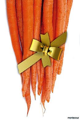 Ilustración de zanahoria