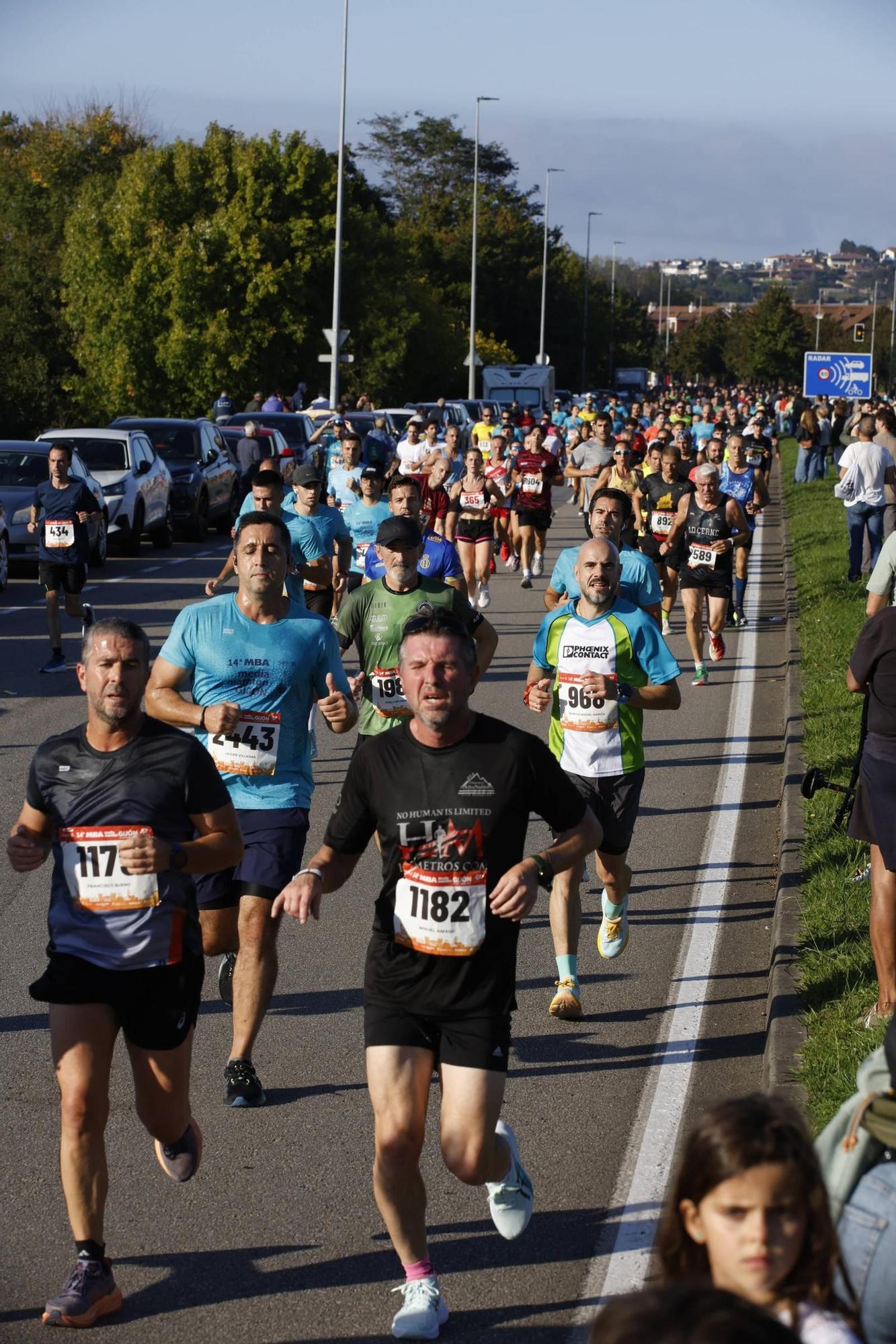 XIV Media Maratón de Gijón, en imágenes
