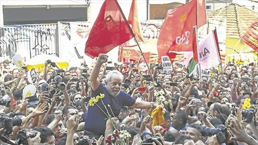 El expresidente Lula da Silva decide entregarse y llama a la resistencia