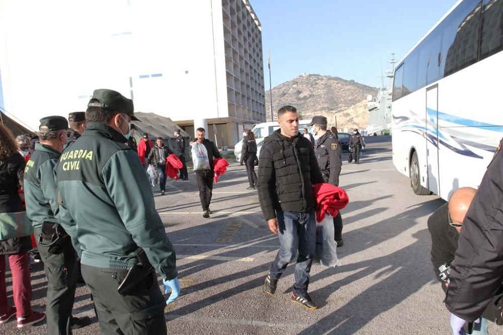 Oleada de pateras en la Región.