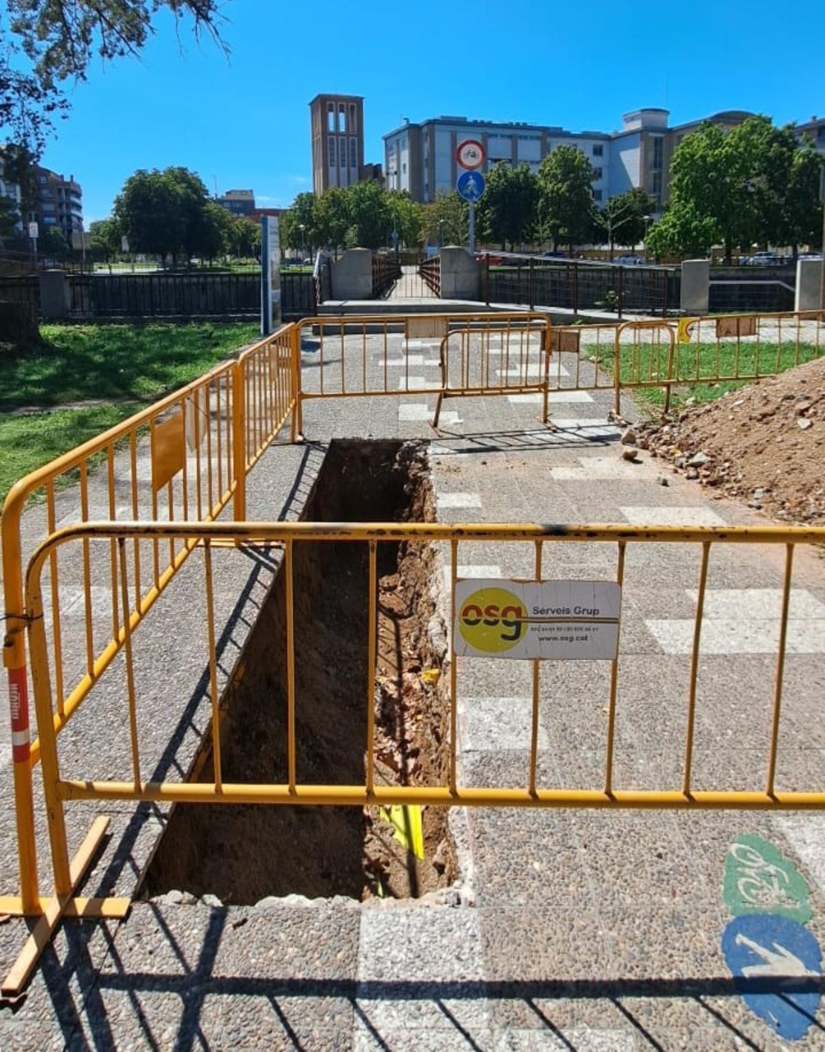 Els treballs al barri del Carme-Vista Alegre