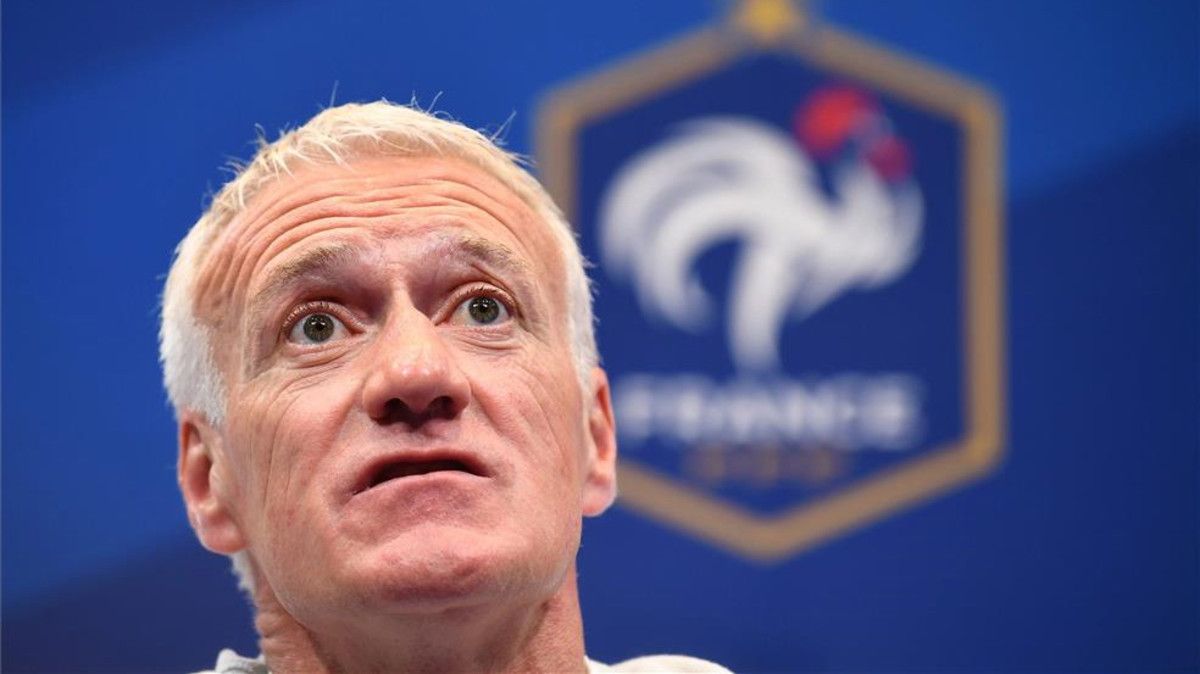 Deschamps, en rueda de prensa