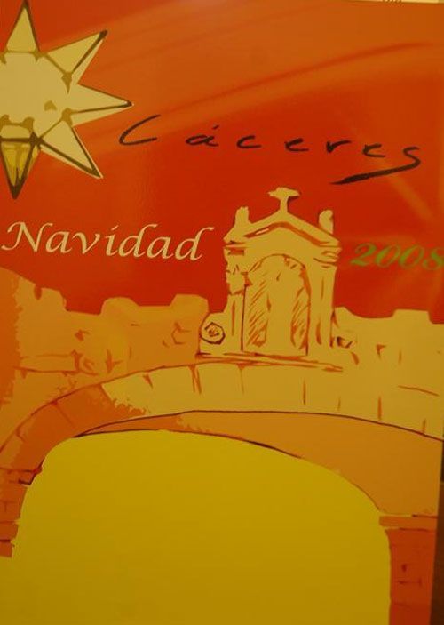 Concurso de carteles de Navidad de Cáceres