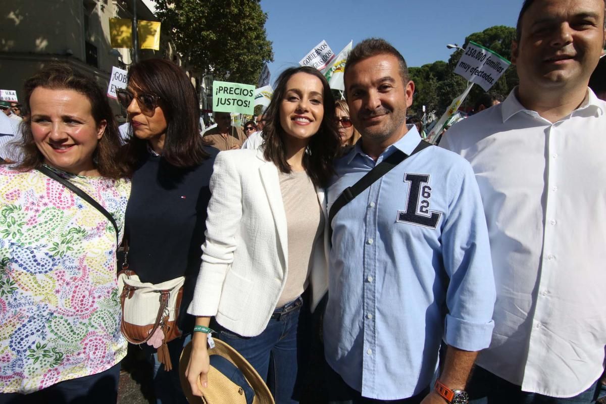 Córdoba se suma a la gran manifestación del olivar en Madrid