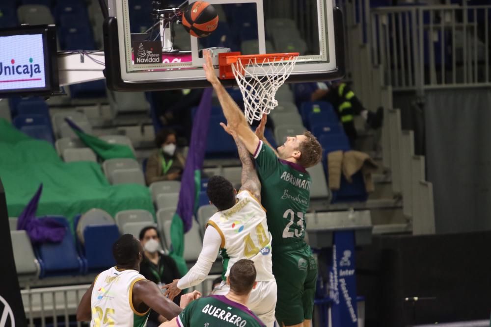 Partido de la Liga Endesa entre el Unicaja y el Real Betis