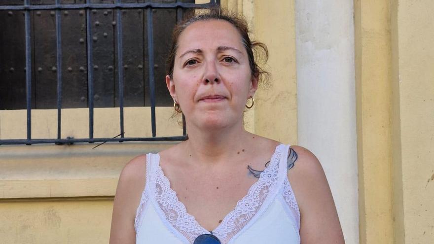 Isabel María Mesa, trabajadora de la limpieza.