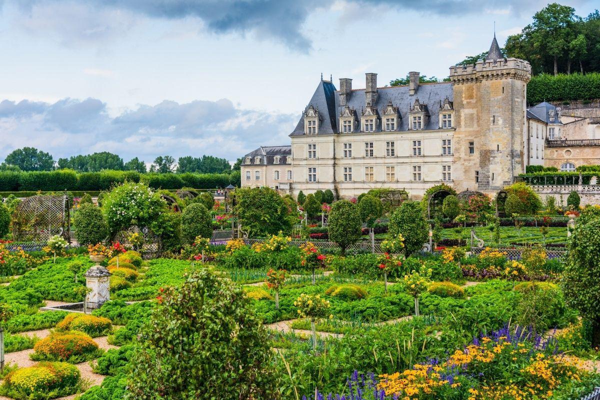 Château y jardines de Villandry.