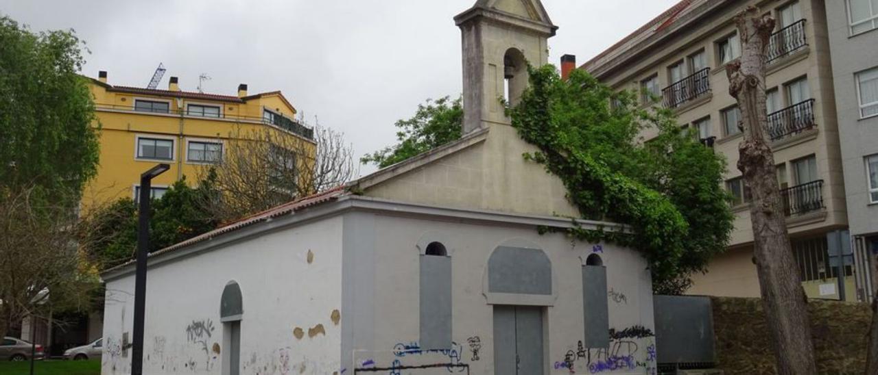 Capilla del Balneario de Arteixo. |   // VÍCTOR ECHAVE