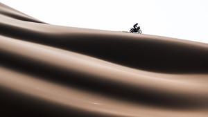 Una de las fotografias de Charly López, único fotógrafo oficial del Rally Dakar.