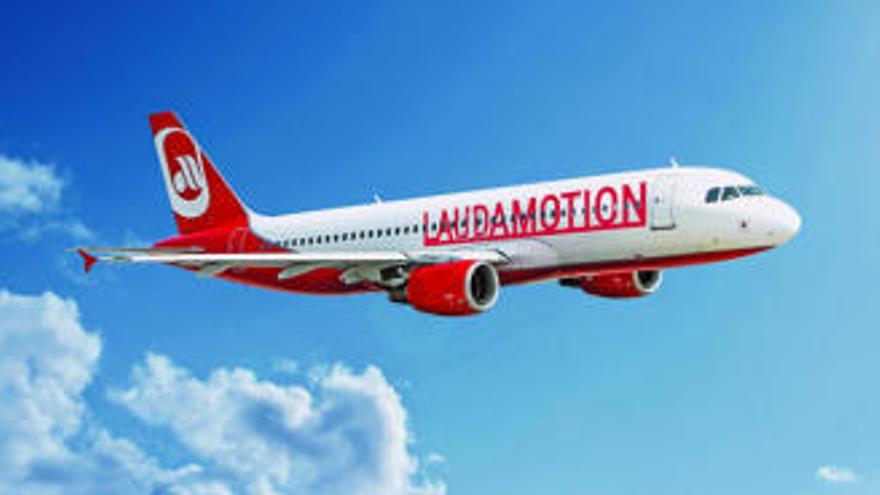 Wird in Zukunft noch häufiger in Palma zu sehen sein: ein Flieger von Laudamotion.