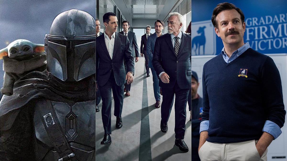 ’The Mandalorian’, ’Succession’ y Jason Sudeikis en ’Ted Lasso’.