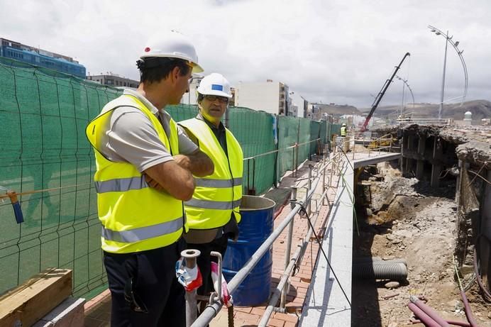 El Ayuntamiento inicia el derrumbe del paseo de La Cícer