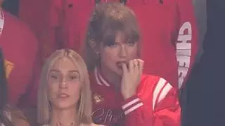 Taylor Swift está de los nervios en el final de la Super Bowl: ya no le quedan uñas