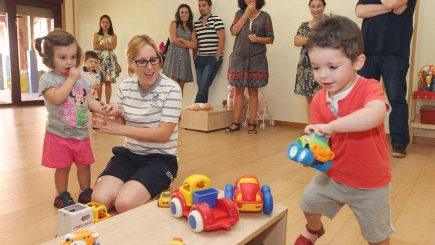 Día de cole en una guardería infantil de Galiña Azul. // Iñaki Osorio