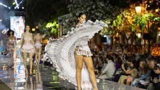 S’Alamera se viste de blanco para un desfile Adlib multitudinario
