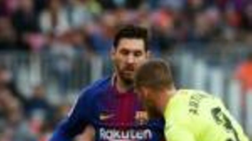 Leo Messi es va quedar ahir sense marcar. El d&#039;ahir va ser el primer partit de l&#039;era Ernesto Valverde sense marcar al camp Nou.