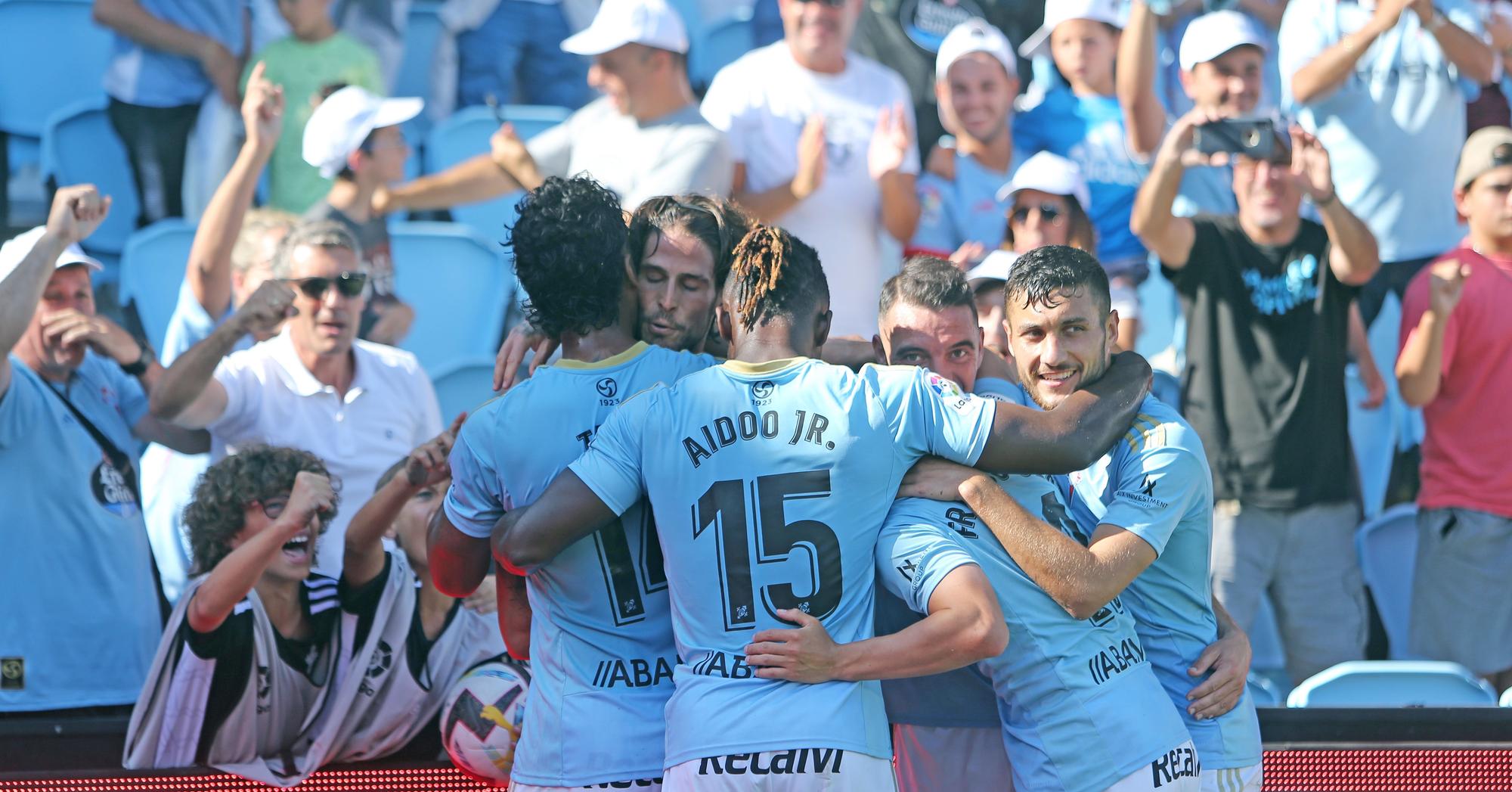 Las mejores imágenes del encuentro del Celta ante el Espanyol