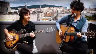 Xabier Mera y Tato Rodríguez, talento swing en ‘Concertos na Azotea’