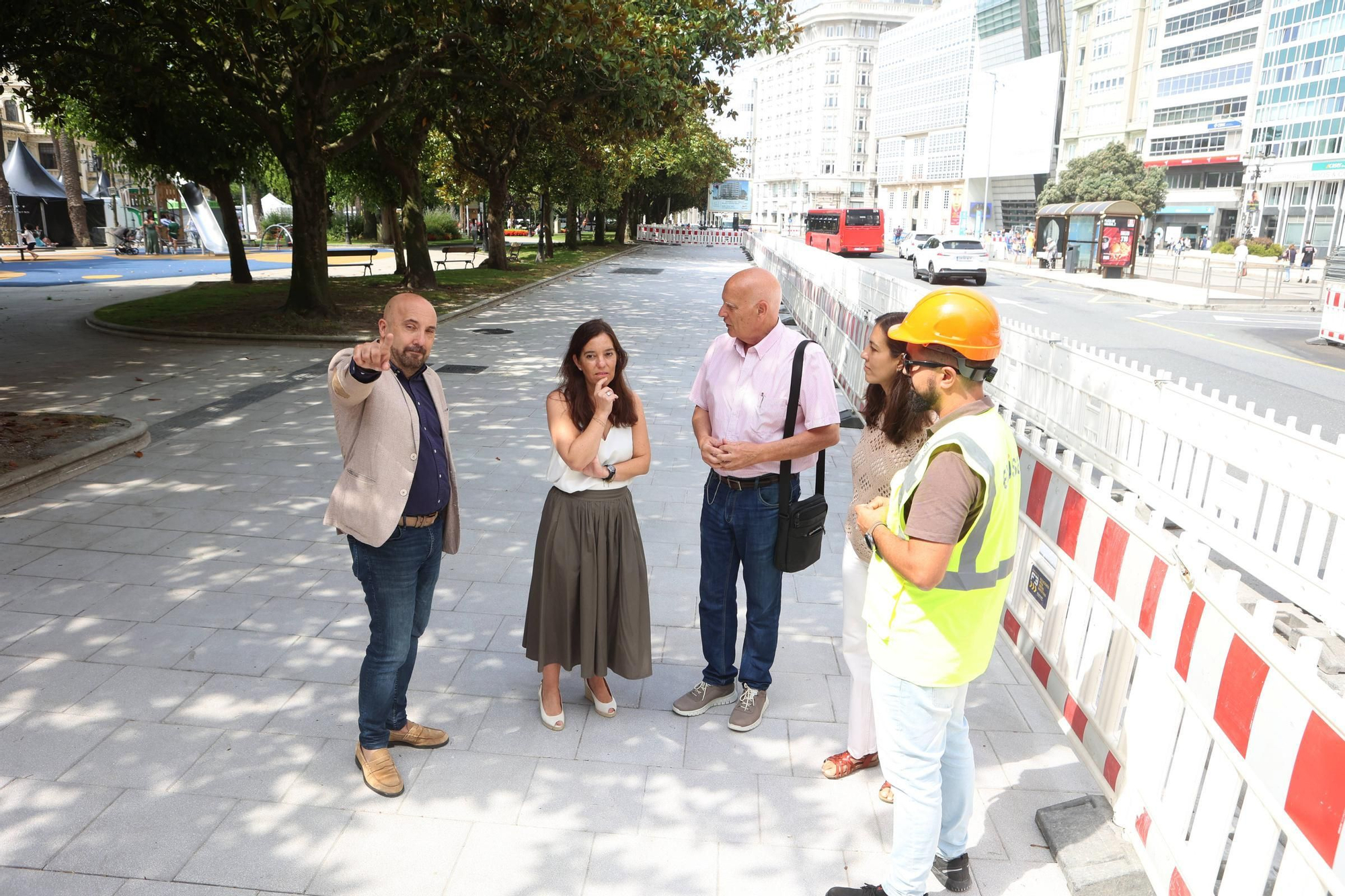 La obra de los Cantones cumple plazos y prevé rematar a finales de 2026