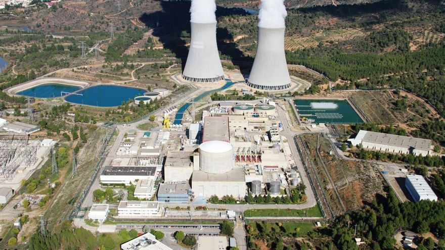 Central nuclear de Confrentes en Valencia.