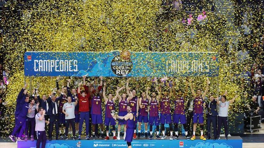 El Barça reedita el título de la Copa tras un trepidante final