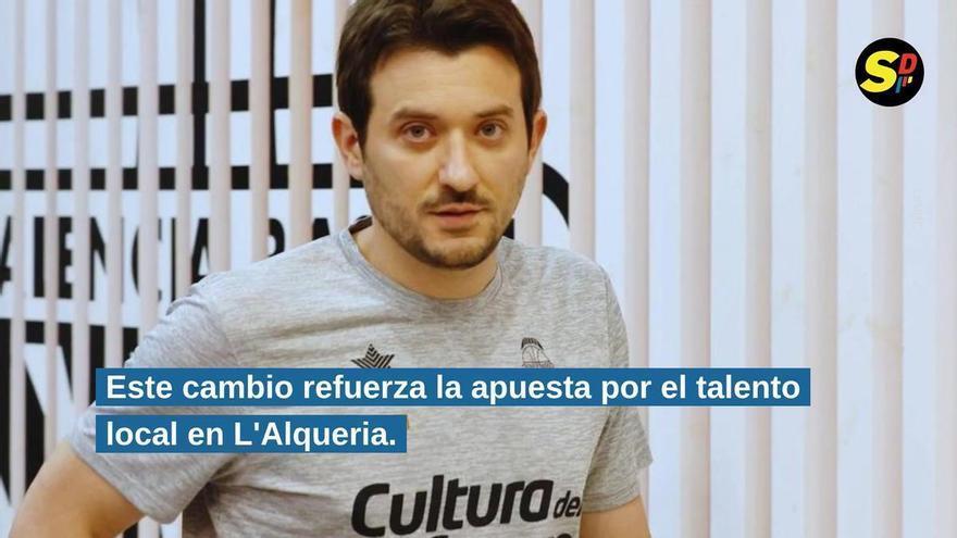 VÍDEO VALENCIA BASKET | Xavi Albert coge el testigo como nuevo coach de Valencia BC