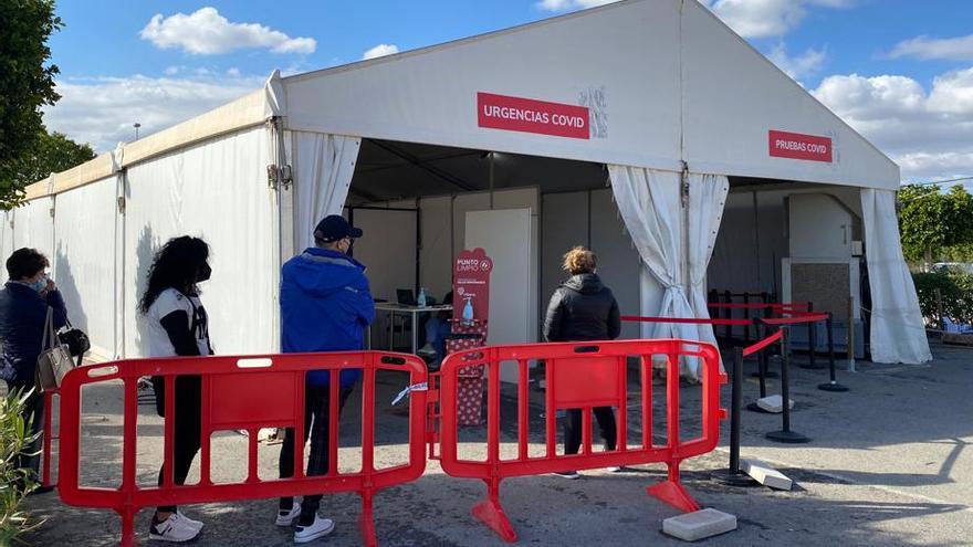 El Vinalopó de Elche centraliza el cribado de pacientes con síntomas covid para garantizar su seguridad