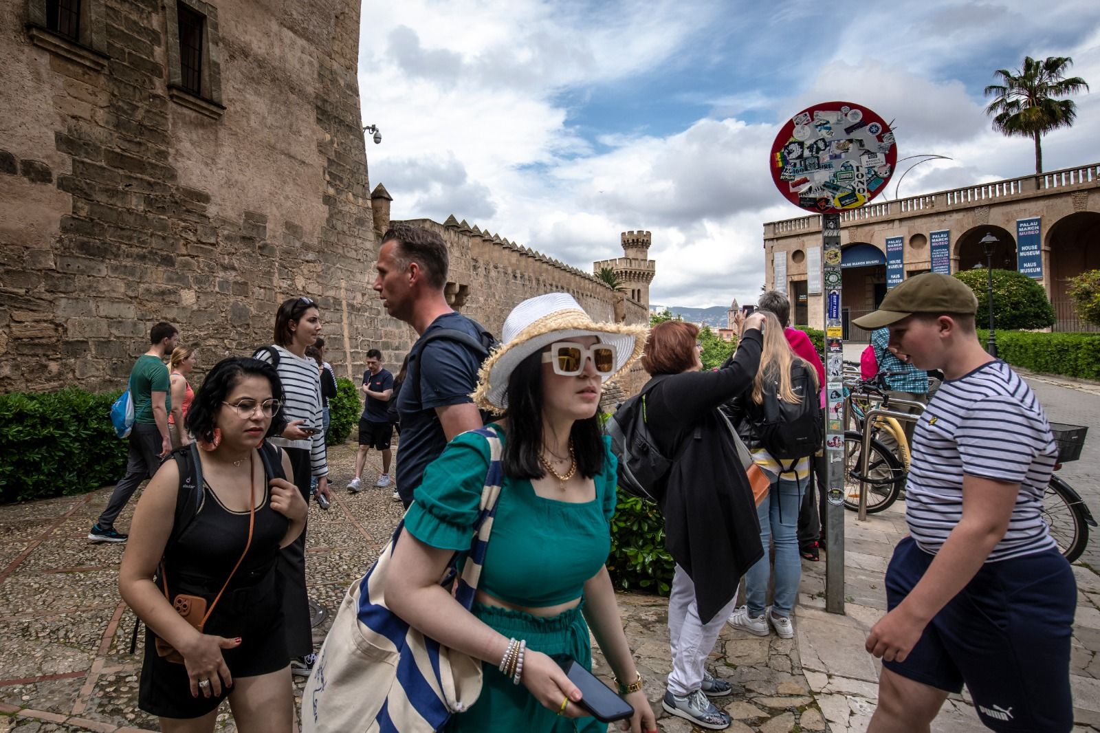 Los cruceristas visitaron las principales atracciones de la ciudad