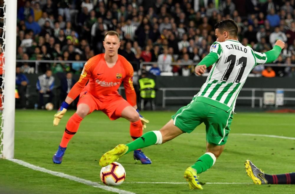 Les imatges del Betis - Barça