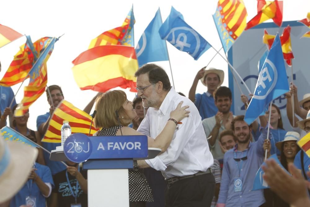 Mitin de Rajoy en Valencia