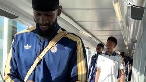 El Real Madrid se pone rumbo a Mallorca