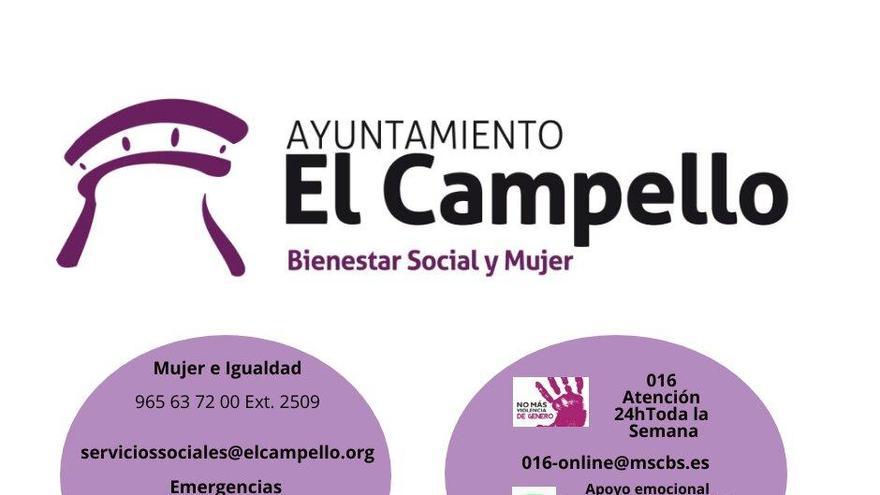 El Campello ofrece una guía especial de atención a víctimas de violencia machista durante la cuarentena