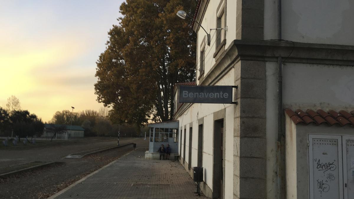 Estación de tren de Benavente.