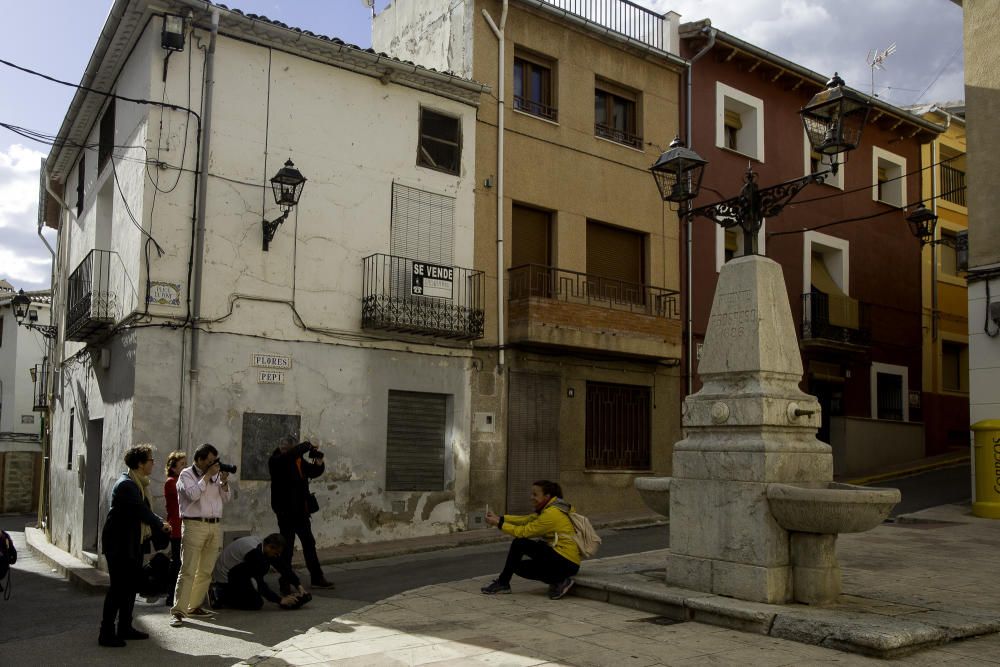 Taller de fotografía de Pilar Cortés en Benilloba