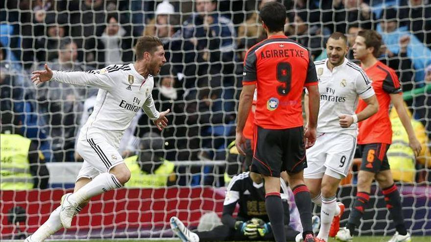 El Madrid no da opciones a la Real y recupera sensaciones