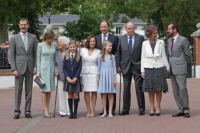 Primera Comunión de la Infanta Sofía: la Familia Real al completo en la comunión de la Infanta Sofía