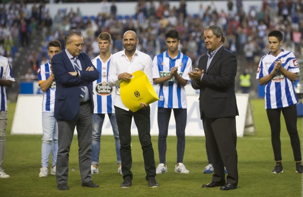 Manuel Pablo, homenajeado en el Teresa Herrera