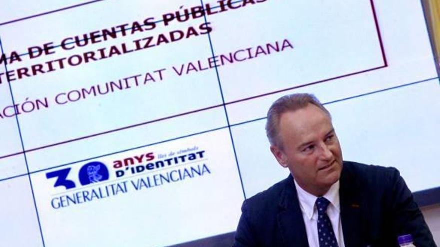 «Es inaceptable que Valencia financie regiones ricas como Aragón o el País Vasco»