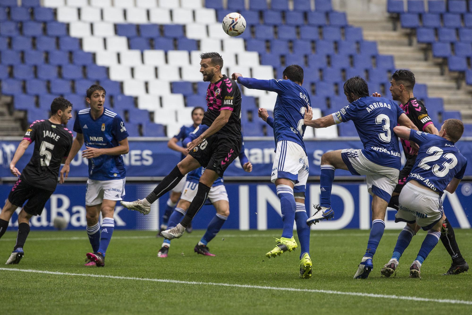 Real Oviedo - Sabadell, en imágenes