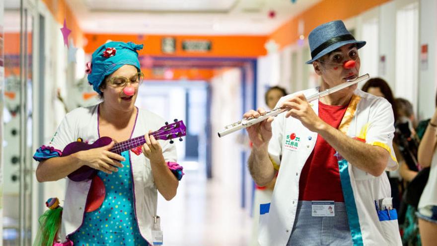 Sonrisas Médicas en el hospital de Ibiza.