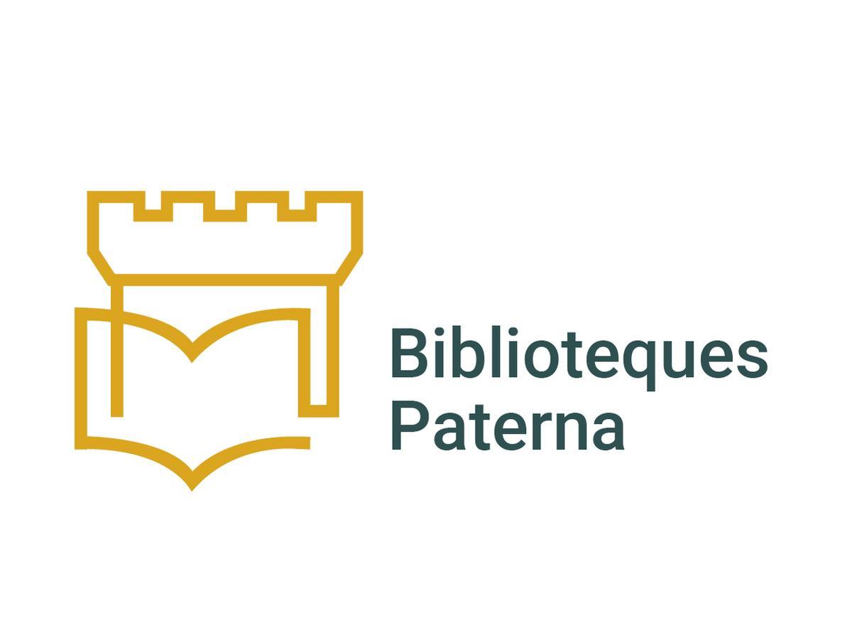 Logotipo nuevo del Servicio Bibliotecas Paterna.