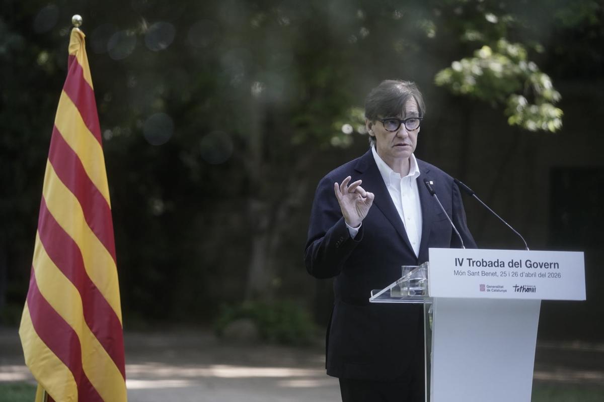 Salvador Illa aquest diumenge a Sant Fruitós de Bages