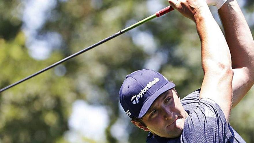 Jon Rahm, al borde de la eliminación en el primer torneo post-covid